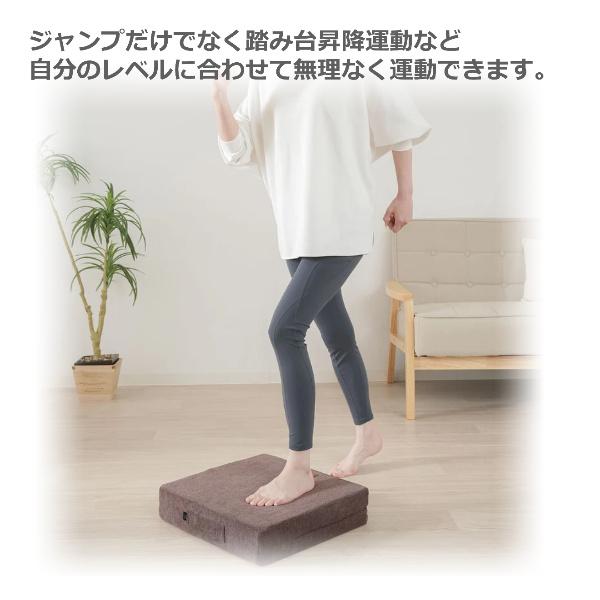 ★ クッション 型 エクササイズ アイテム パーフェクトエクサ ジャンプ運動 ジャンプエクササイズクッション！体幹ぴょんぴょんホップステッパー