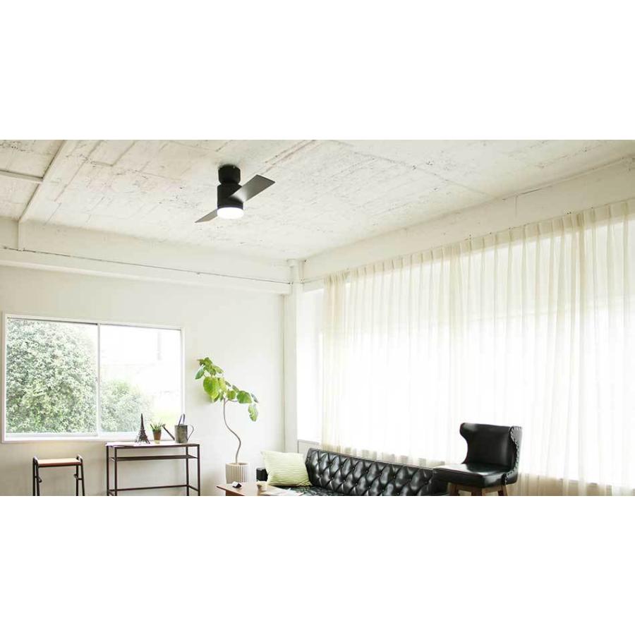 JAVALO ELF シーリングファン ライト LED対応 おしゃれ 木目 JE-CF005M