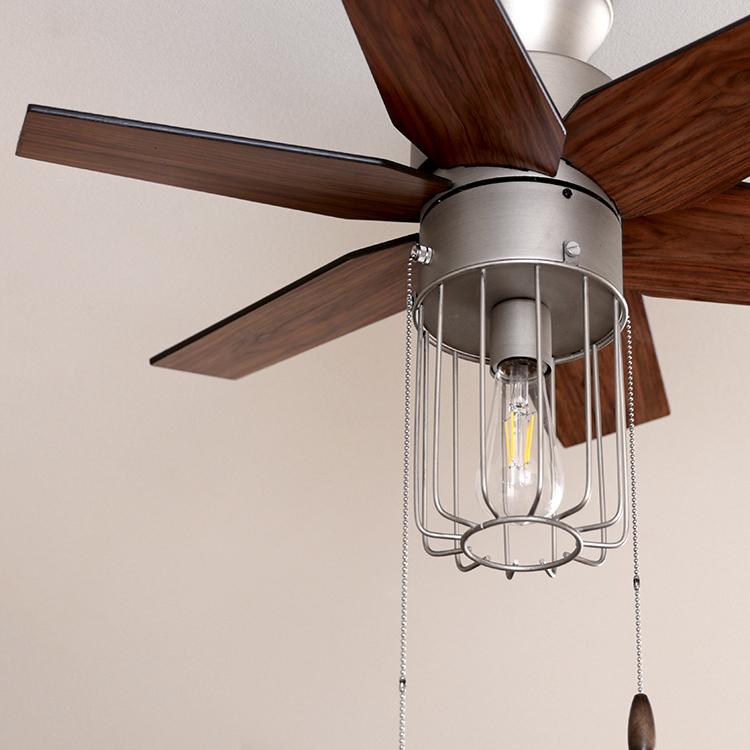 JAVALO ELF シーリングファン ライト LED対応 おしゃれ 木目 JE-CF012