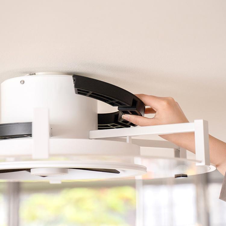 JAVALO ELF シーリングファン ライト LED対応 おしゃれ パネライト  