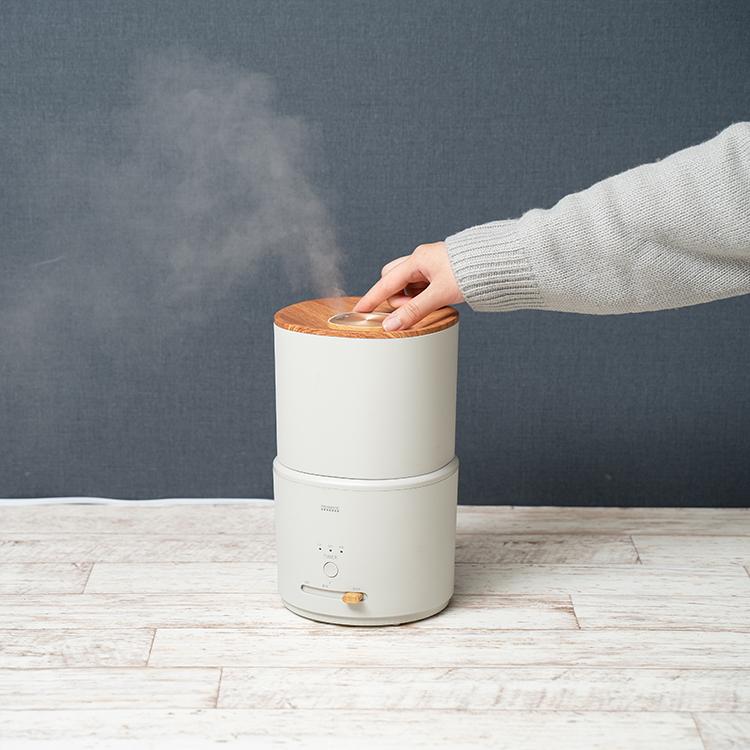 PRISMATE 加湿器 PRISMATE 加湿器 おしゃれ 超音波式 大容量 アロマ きれいな