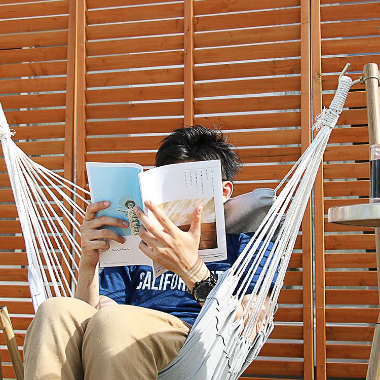 Sifflus 【新カラー ダークウッド登場！】ハンモック 自立式 室内