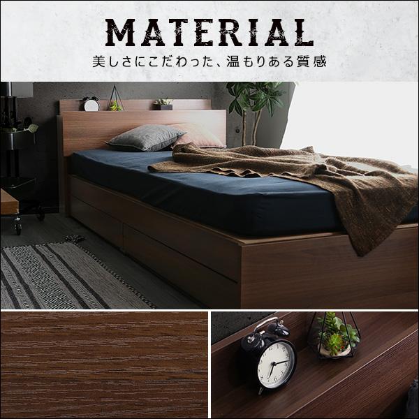 棚・収納付きヴィンテージチェストベッド セミダブル【BROOK】 |  | 04