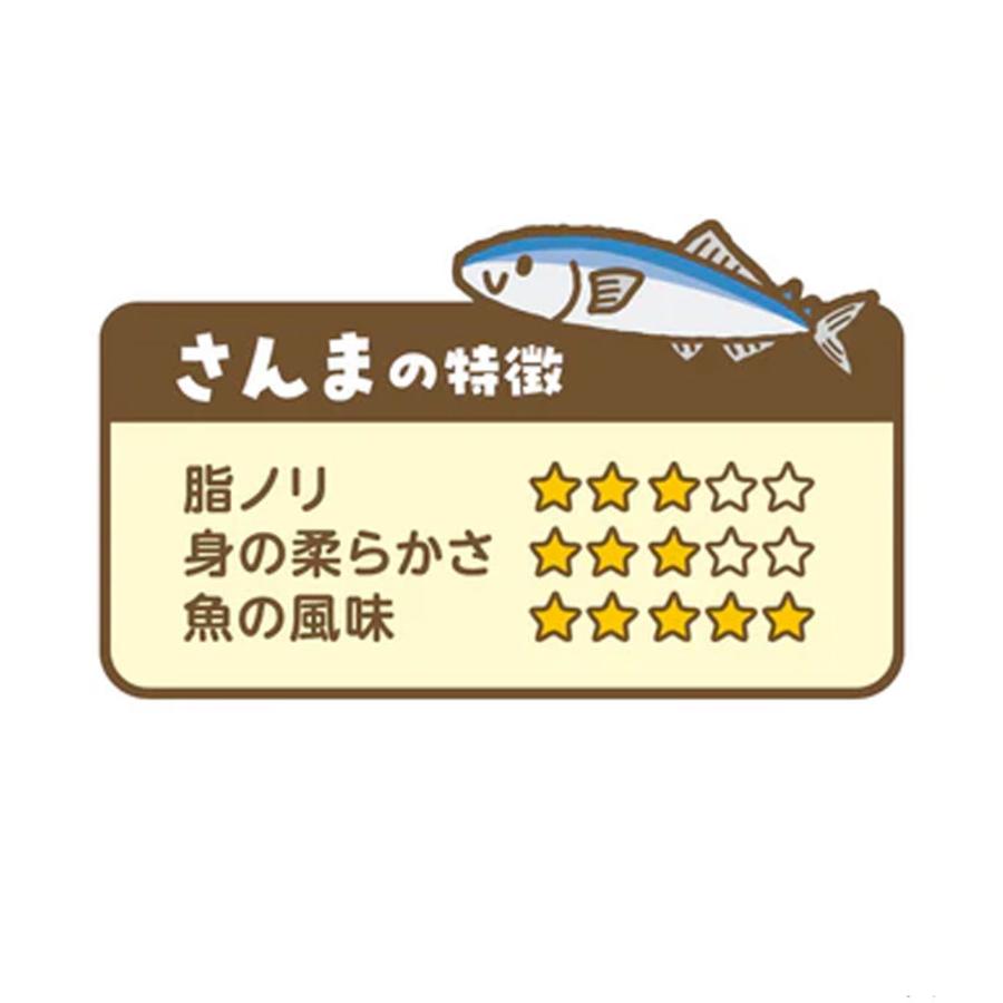 エジソンママ ごろっとおさかな さんま水煮 95g ごろっとおさかなさん