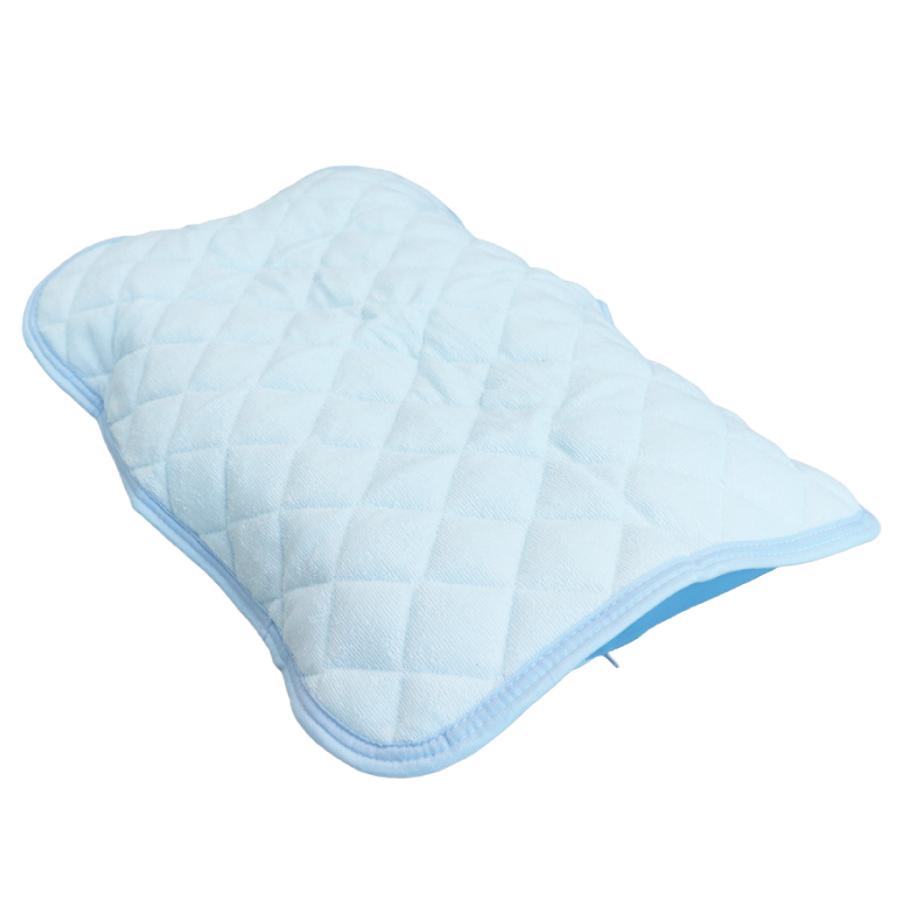防水 枕パッド 43×63cm ブルー|lifeplus-slimgenki|05