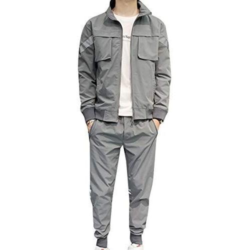 早割クーポン メリュエル 3カラー M 2xl ジャケット パンツ セットアップ 上下 作業着 ジャージ カジュアル かっこいい ジャケット パンツ ファ 格安 Zoetalentsolutions Com