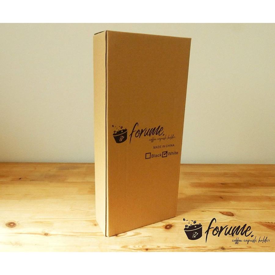 forume ネスプレッソ nespresso 専用 カプセルホルダー 収納 ラック ウッド製 引き出し式 (40カプセル用, ブラック)｜lifeplus-y｜08
