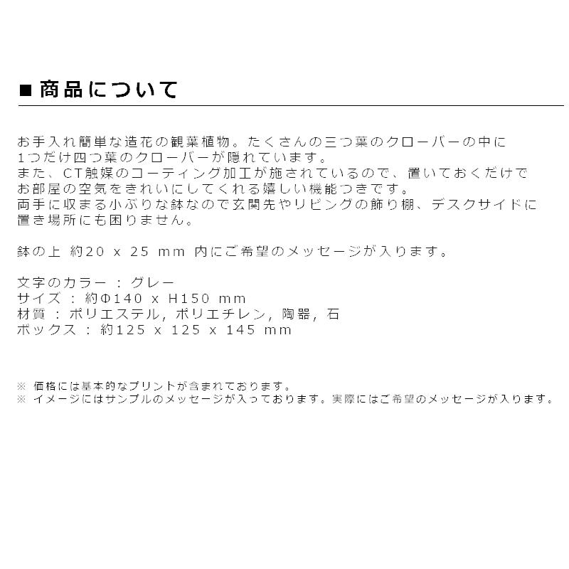かわいい 結婚祝い おしゃれ 開店祝い Ct触媒 クローバー 四つ葉 新築祝い プレゼント 名入れ 友達 店名入り Et Life Plus Yahoo 店 通販 Yahoo ショッピング