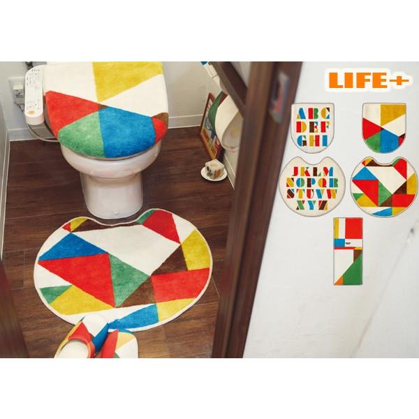 1980円 激安通販 レトロ かわいい トイレマットセット トイレタリー3点セット フタカバー 洗浄便座用 マット ホルダーカバー おしゃれ カワイイ 北欧 オシャレ