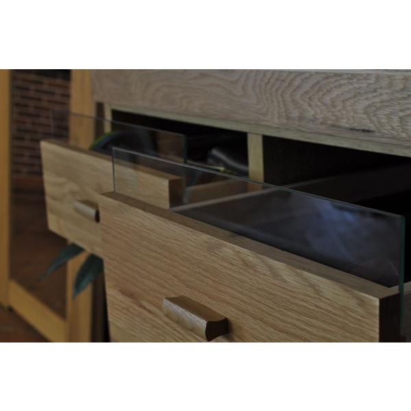 食器棚 天然木 キッチンボード ダイニングボード -OAKS- ナチュラル｜lifeplus｜05