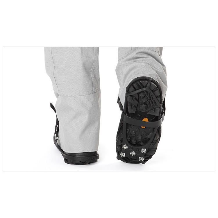 靴用滑り止め 簡単装着 ワンタッチ 雪道 凍結 靴 安全歩行 軽アイゼン