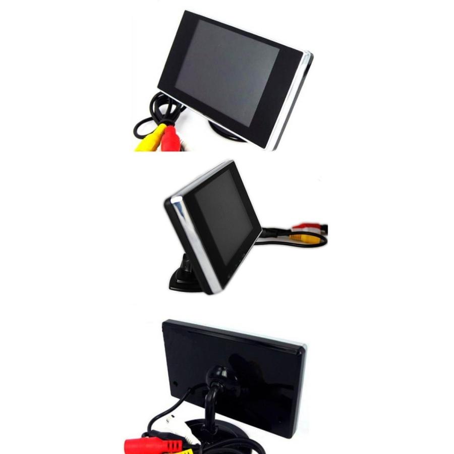 3.5インチオンダッシュモニター+超小型防水CCDバックカメラのお得な