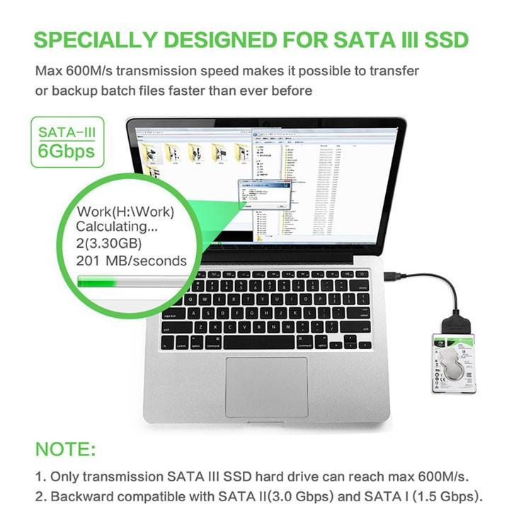 SATA to USB 3.0 変換アダプタ 2.5インチ HDD SSD 簡単取付 変換ケーブル LP-USB2SATA｜lifepowershop｜04