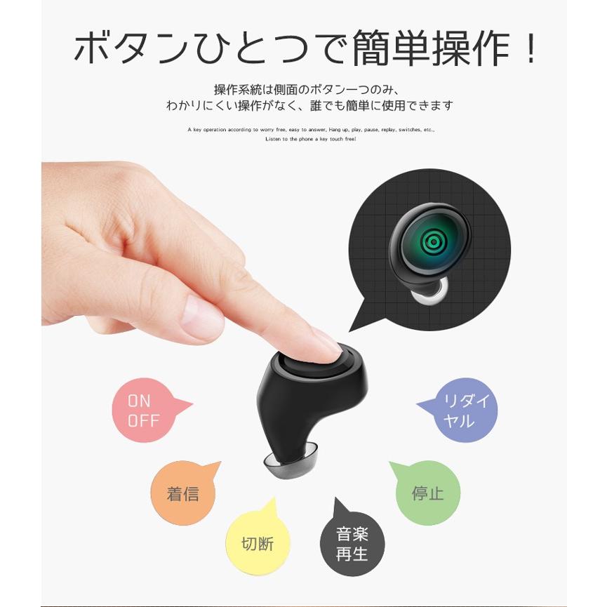 軽量 高音質 Bluetoothイヤホン 1ボタンで簡単操作 指先サイズのコンパクト設計 スマートデザイン ワイヤレスイヤホン Lp Hna4 Lp01683 ライフパワーショップ 通販 Yahoo ショッピング