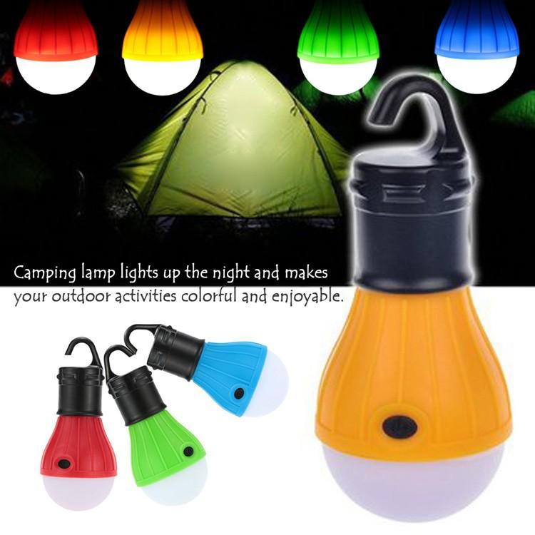 野外アウトドア 吊式 3LED電球 夜釣り キャンプ 登山 テントランタン