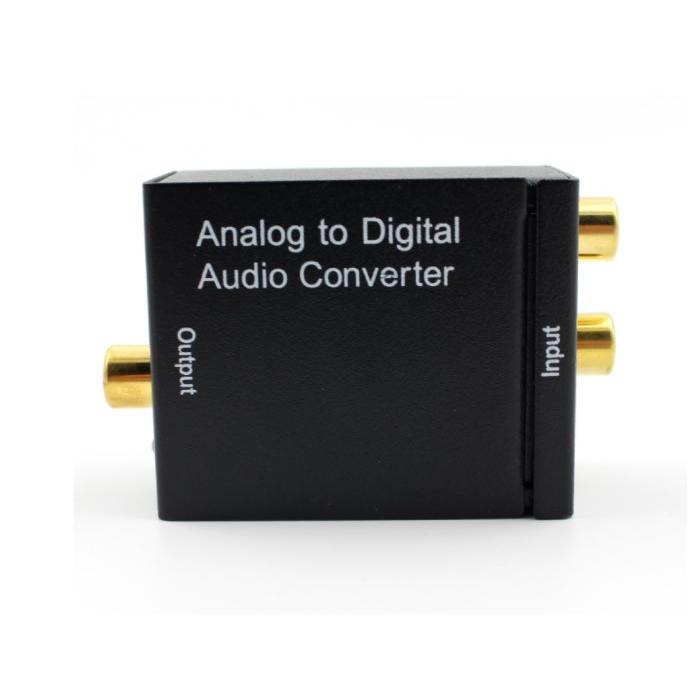 オーディオ変換機 アナログ音声RCA（R/L） 光デジタル(TOSLINK)・同軸