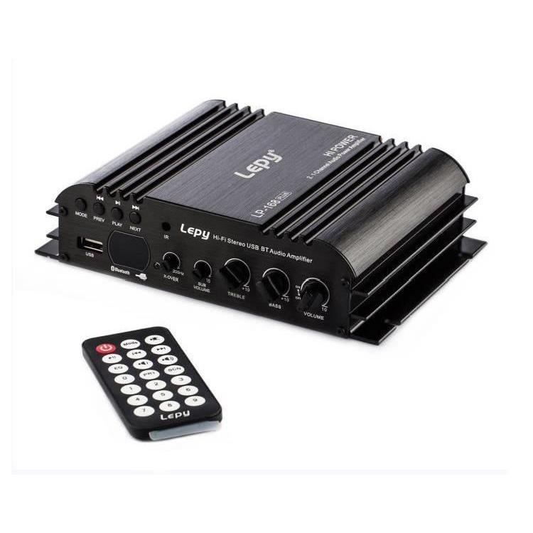 Lepy HIFIデジタルステレオアンプ Bluetooth対応 USBメモリ対応 2.1