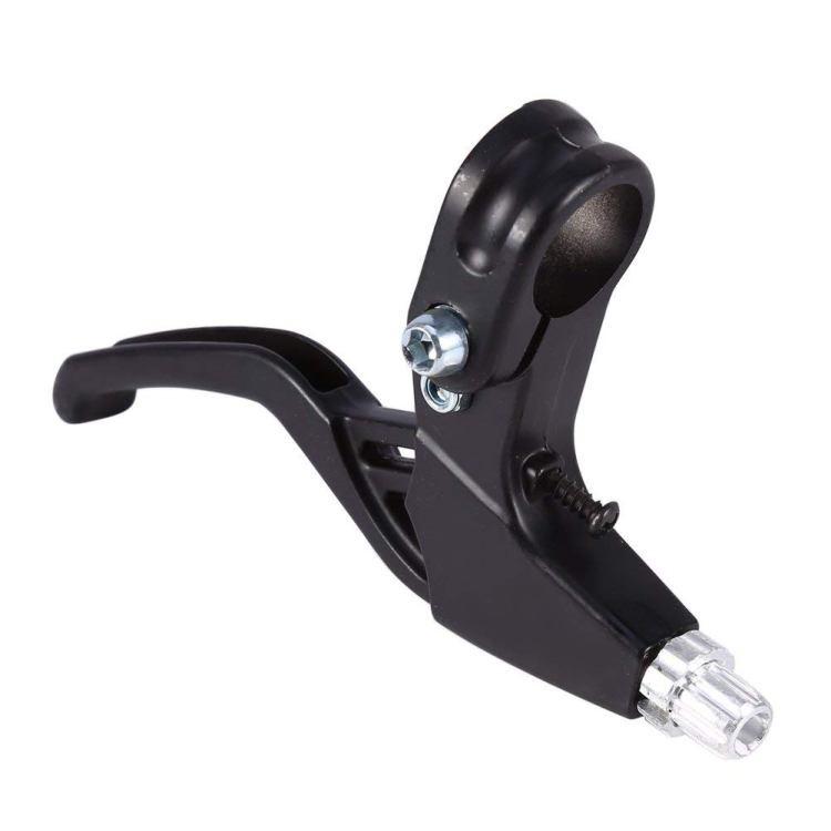 自転車用ブレーキレバー ブラック 左右セット 軽量アルミ合金製 耐久性