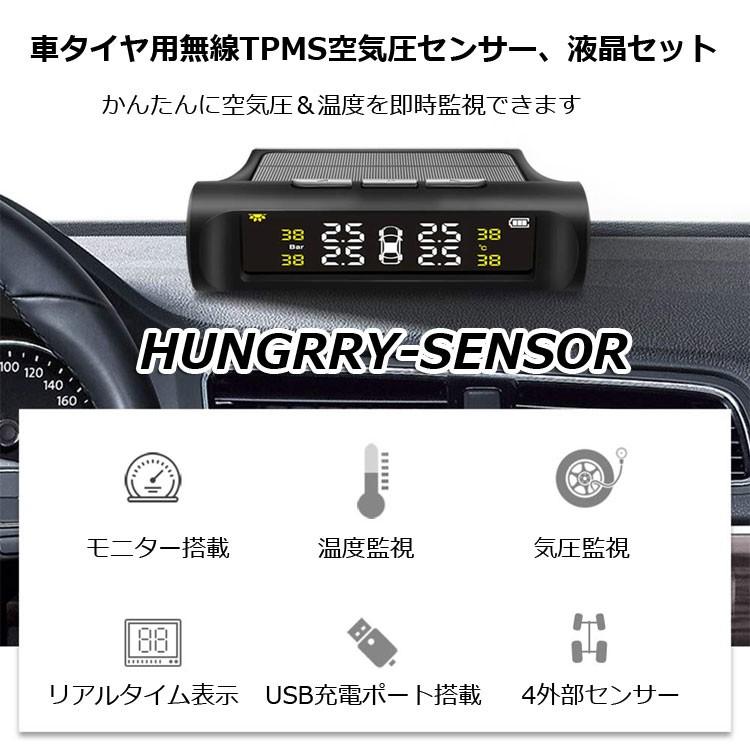 車用ワイヤレスリアルタイムタイヤ空気圧&温度モニタリングシステム