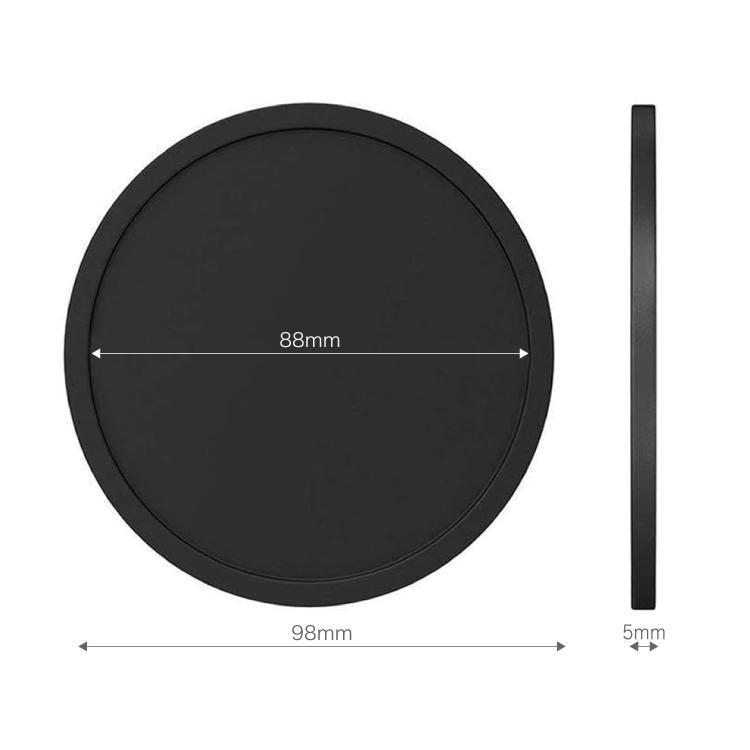 シリコン製コースター 6枚セット ブラック 丸型 耐水 耐熱コースター ソフトシリコン素材 立体型 凹面で水滴をキャッチ ノンスリップ カップホルダー Lp Ccss06s Lp ライフパワーショップ 通販 Yahoo ショッピング