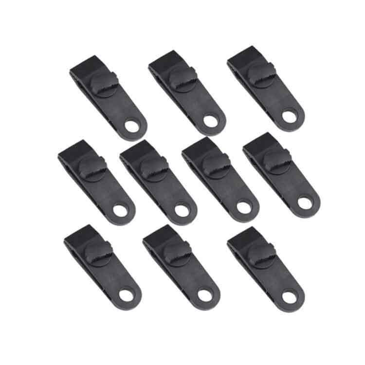 タープクリップ テントクランプ クリップホルダー テントクリップ 固定