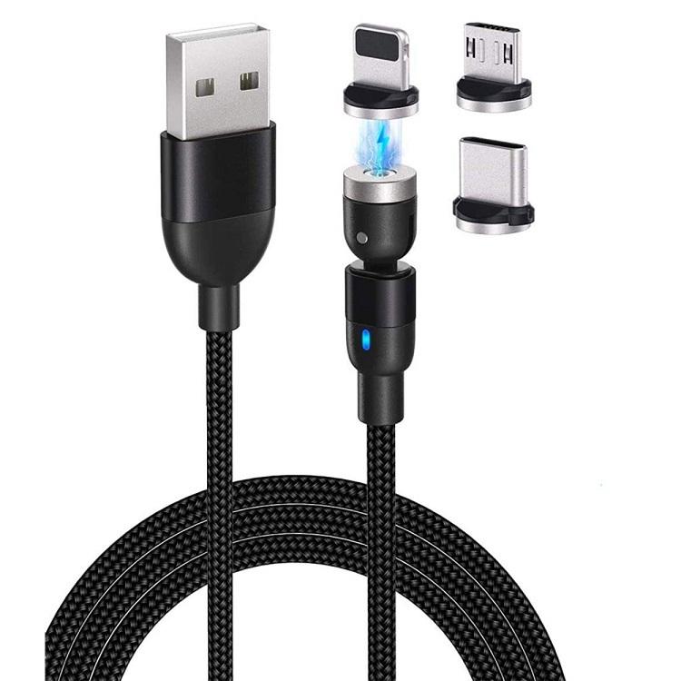 マグネット充電ケーブル 3in1 Usbケーブル Lt8ピン マイクロusb Type C 360度回転 磁石 磁気 防塵 着脱式 Androidスマホ Iphone用充電ケーブル Lp Sunp3in1 Lp03265 ライフパワーショップ 通販 Yahoo ショッピング