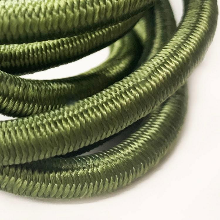 カラビナフック付きストレッチコード 約120cm 弾性ロープ 荷物固定