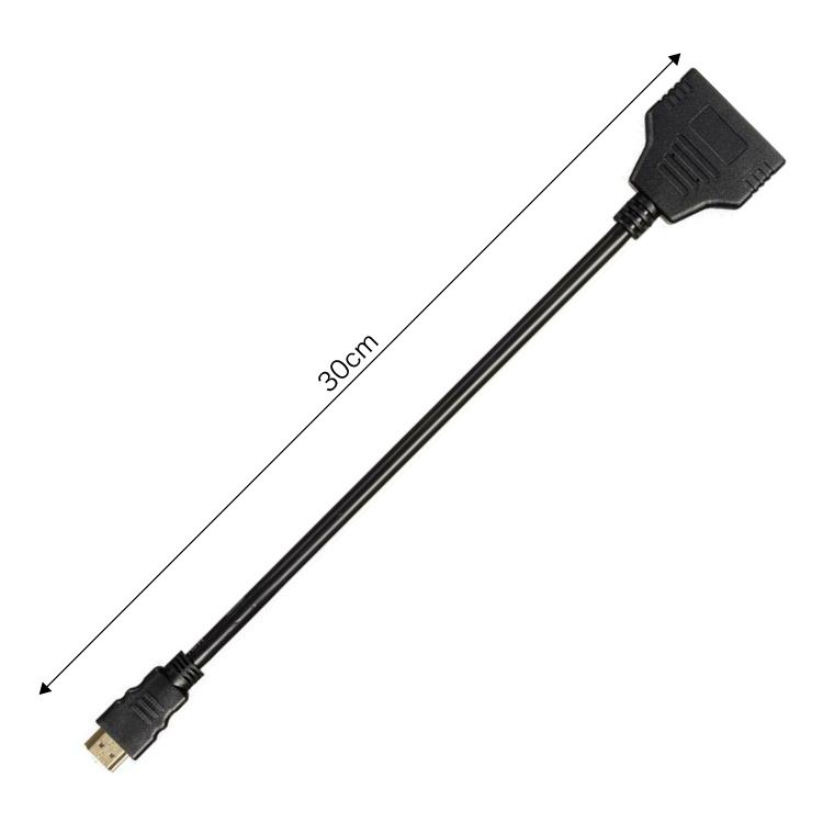 HDMI分岐ケーブル 長さ30cm 1080p フルHD対応 1入力/2出力 HDMIスプリッター 2台のモニターへ同時接続 金メッキ端子 複数モニターへの接続に LP-HDMI10801T2|lifepowershop|07