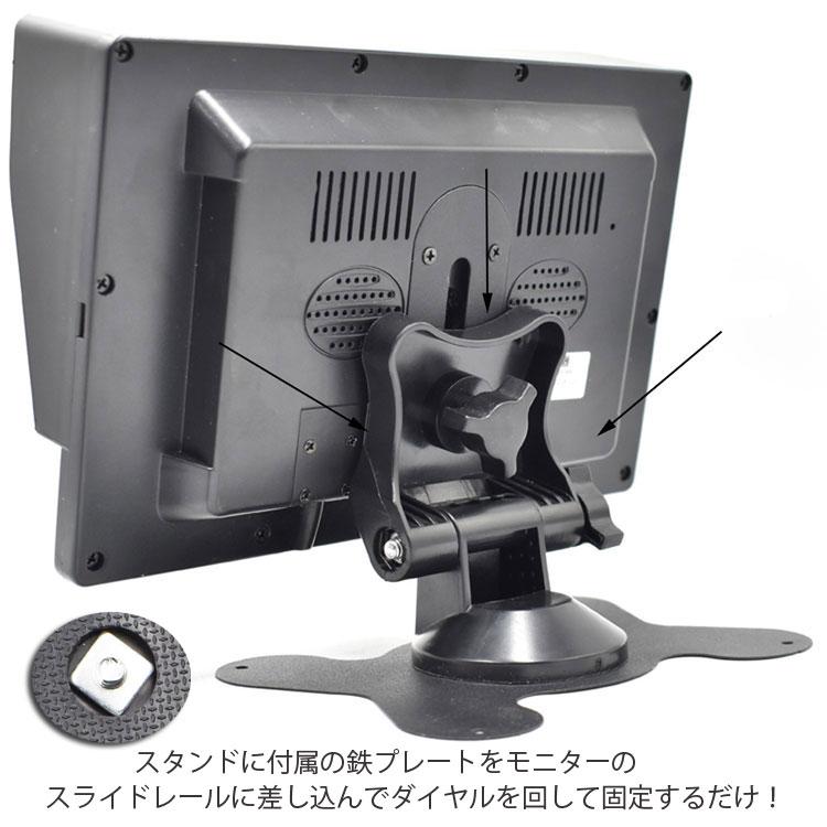 オンダッシュモニター用スタンド 水平360度回転 両面テープ付き 7