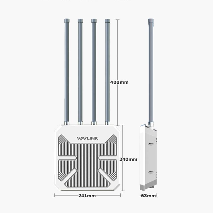 WAVLINK 屋外無線LAN中継器 IP67防水 避雷 AX1800ルーター Wi WAVLINK 屋外無線LAN中継器 IP67防水 避雷 AX1800ルーター Wi