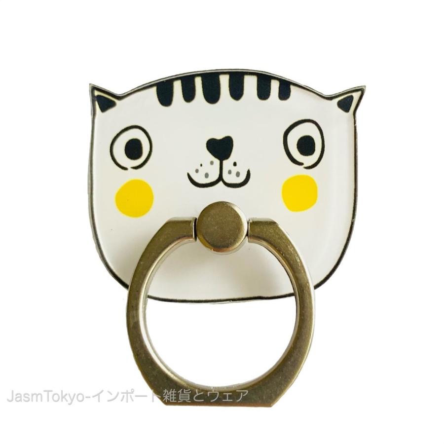 スマホリング かわいい おしゃれ 猫 キャラクター 動物 黒猫 白猫 サングラスキャット三毛猫 スタンド機能 360度回転 落下防止 Jasm ジャスム Ring Cat ジャスム 生活雑貨とウェア 通販 Yahoo ショッピング