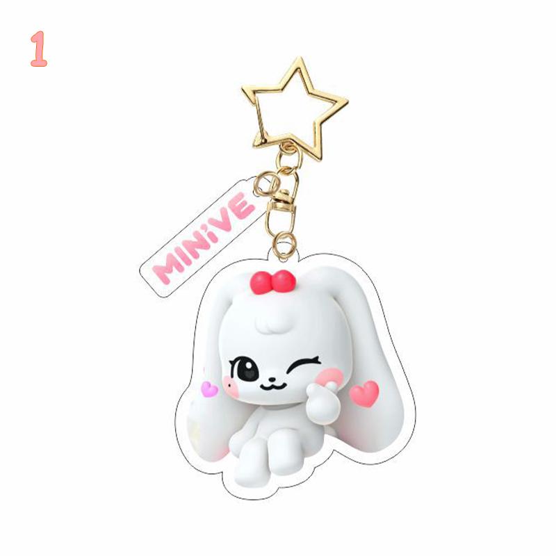 IVEグッズ MINIVE キーリング キーホルダー 萌えグッズ アイヴ