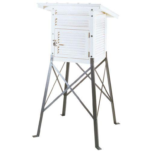 SATO 佐藤計量器 45型百葉箱 単葉式・片屋根 ステンレス脚 7960-47