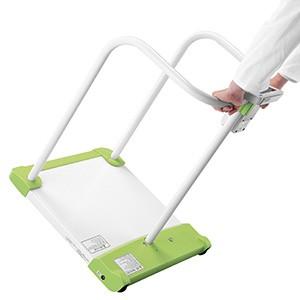 A＆D バリアフリースケール 手すり付き AD-6107Rの画像