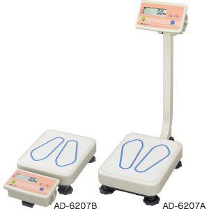 業務用体重計[検定付]AD-6207シリーズ ポール無し AD6207B A＆D 業務用体重計 （ポールなし） AD-6207B : 生活計量(ライフ