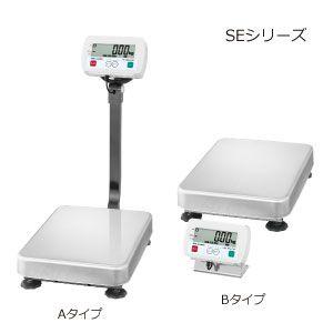 A＆D 検定付き 防塵・防水デジタル台はかり 一体型 SE-150KAL-K （秤量：150kg）｜lifescale