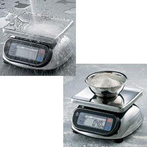 A＆D 防塵・防水デジタルはかり SL-20KWP （秤量：20kg） : 生活計量