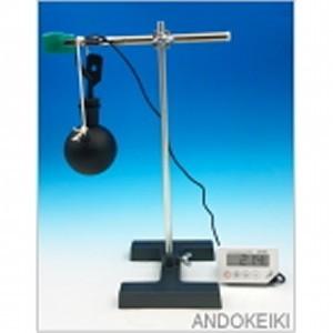 安藤計器 黒球温度計セット （JCSS校正証明書付） CK75-SETII-D-JCSS （高精度デジタル温度計（CK-T-D）、Φ75mm黒球、アルミケース他）