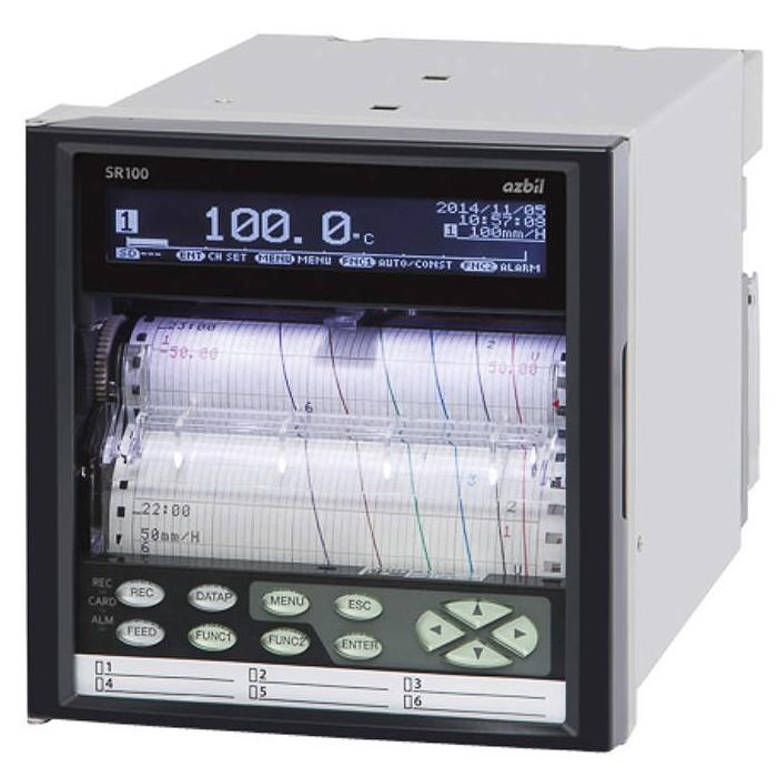 見積対応】 アズビル ハイブリッド記録計 SR-106AN00NNN : 生活計量 