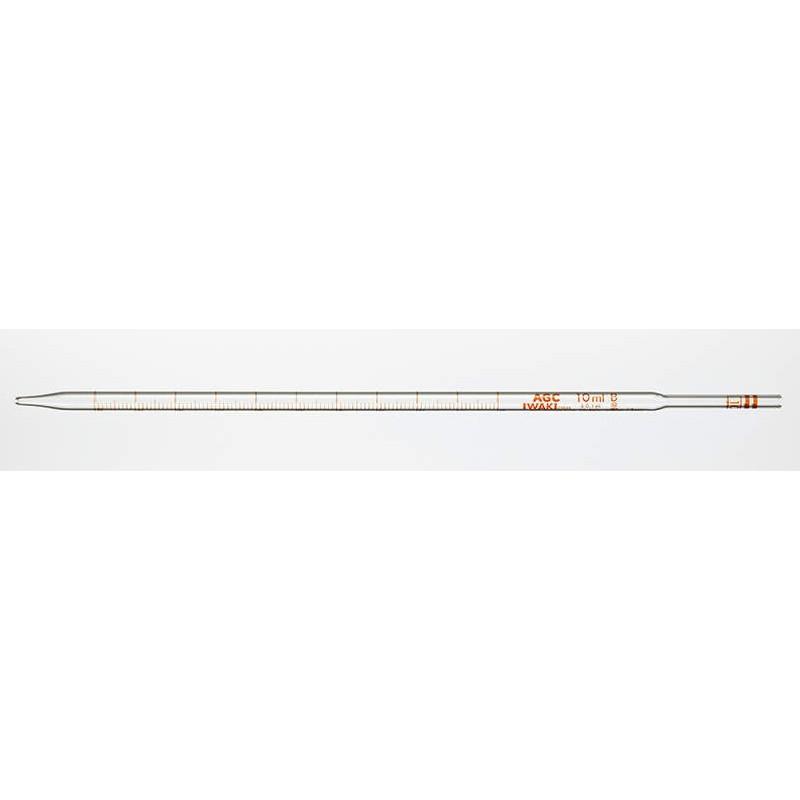 IWAKI メスピペット 普通目盛 穴大 10ml M-PIPET10-LTS 現品 IWAKI メスピペット 普通目盛 穴大 10ml M-PIPET10-LTS 現品