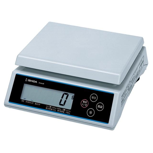 イシダ 上皿型質量はかり （片面） S-boxR-3 （秤量：3kg） : 生活計量