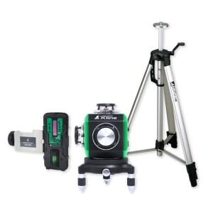 シンワ測定 レーザーロボ X line グリーン 受光器・三脚セット 71618