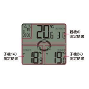 タニタ コンディションセンサー 無線温湿度計 TC-400 : 生活計量