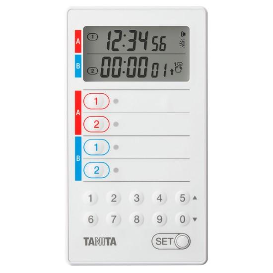 タニタ 業務用デジタルタイマー （ホワイト） TD-427-WH : 生活計量 