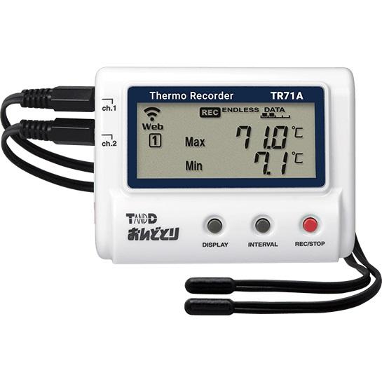 T＆D 温度データロガー おんどとり Bluetooth/無線LAN TR71A （TR-71wb