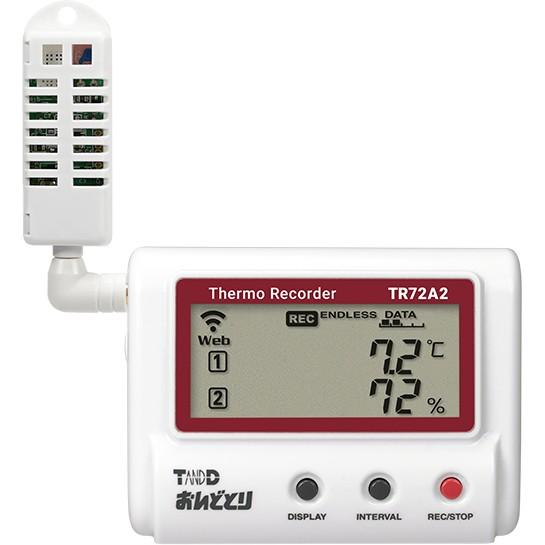 T＆D 温度・湿度データロガー おんどとり Bluetooth/無線LAN TR72A2 : 生活計量(ライフスケール) - 通販 ...