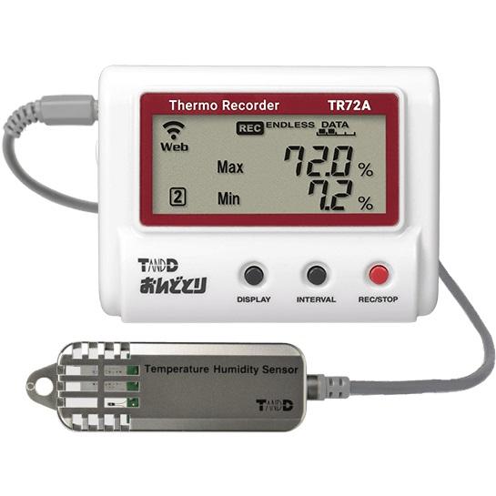 T＆D 温度・湿度データロガー おんどとり Bluetooth/無線LAN TR72A-S