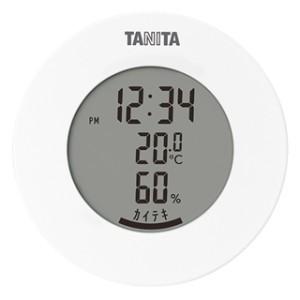 タニタ デジタル温湿度計 （ホワイト） TT-585-WH （-5〜50℃）｜lifescale