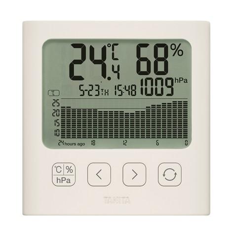 タニタ グラフ付きデジタル温湿度計 TT-593 （-9.9〜50℃） : 生活計量