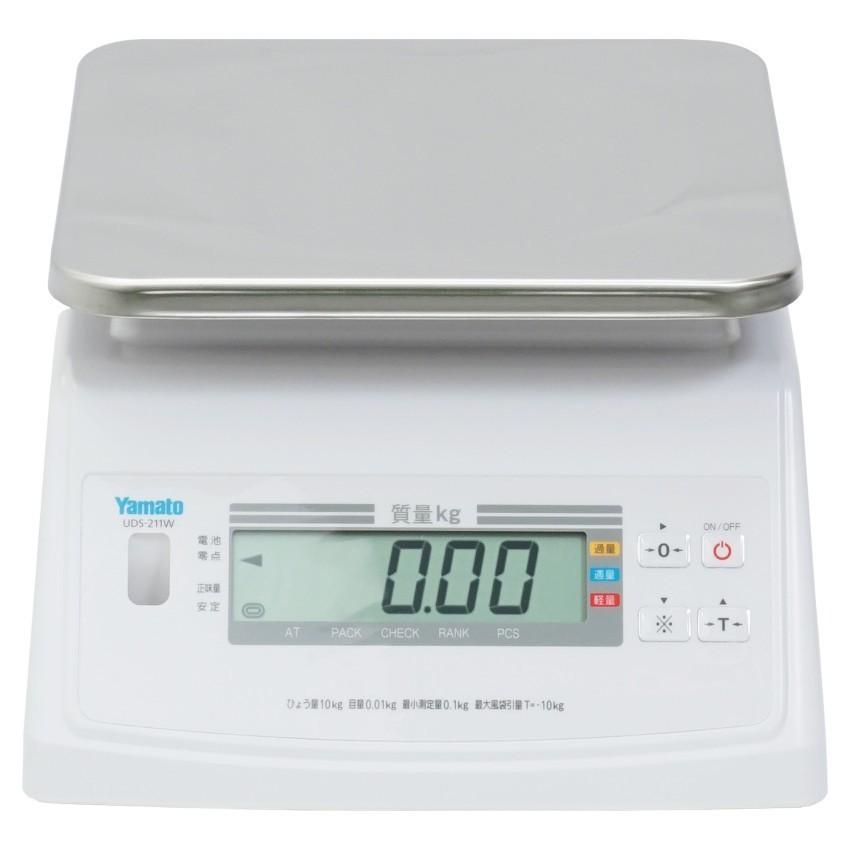 【SIW】大和製衡 UDS-1VⅡ-WP-3 デジタル上皿はかり 【中古動作品】 大和製衡 デジタル計数はかり 上皿はかり LBS-100C-15 1台（直送品